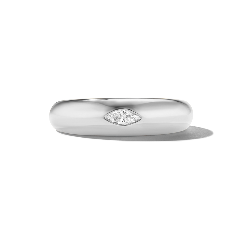 Men's Zayne Wedding Band, Platinum, Product Picture
