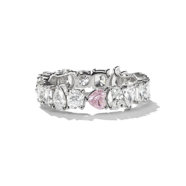 Modified ALAYA With Pink Heart Diamond, front view