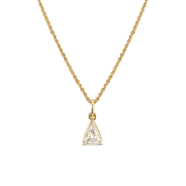 *NEW* ELENA Triangle Diamond Necklace