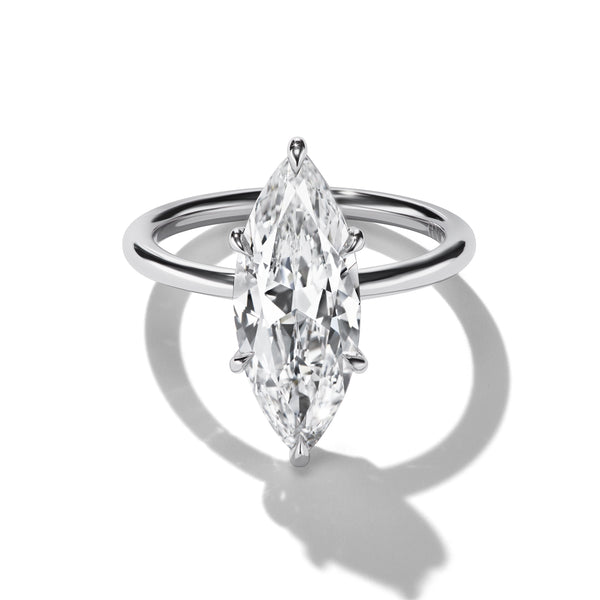 Valeria Engagement Ring Platinum front view