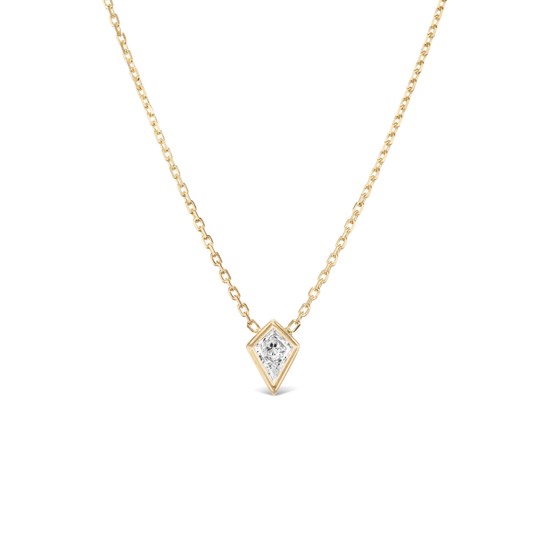 KELIS BEZEL KITE NECKLACE