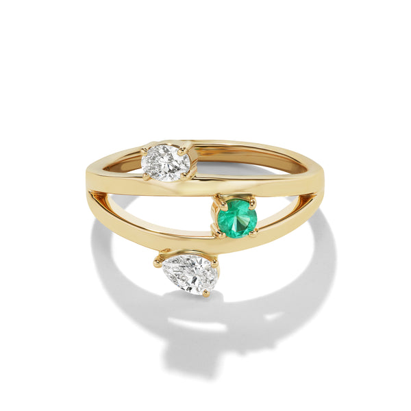 Green Cosmo Ring