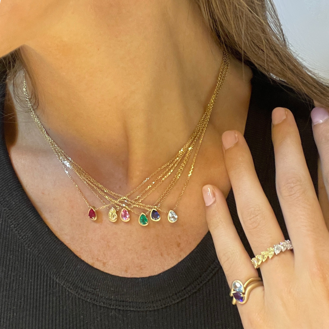 BB THELMA BLUE SAPPHIRE NECKLACE