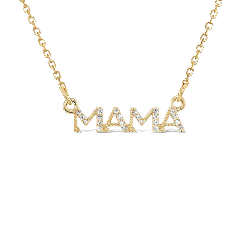 *NEW* MAMA NAMEPLATE NECKLACE