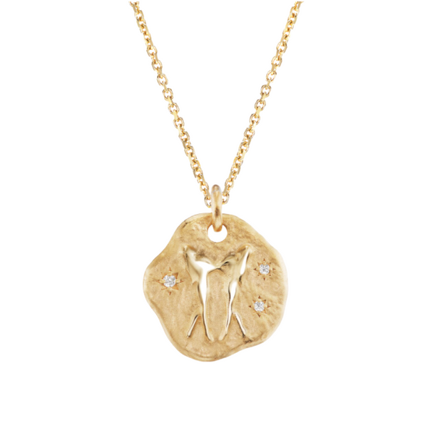 *NEW* MINI GEMINI ZODIAC MEDALLION