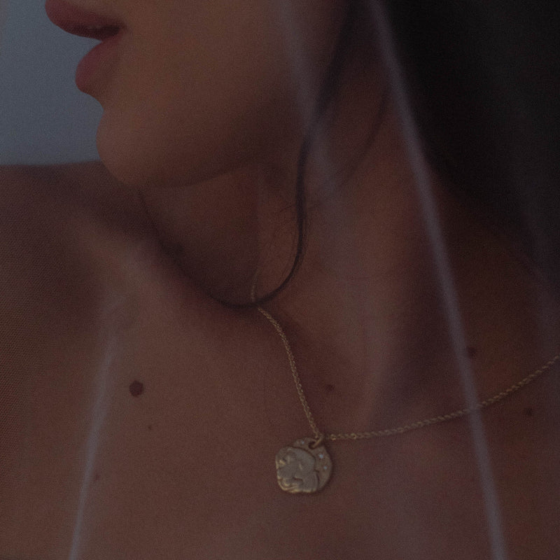 VIRGO ZODIAC MEDALLION