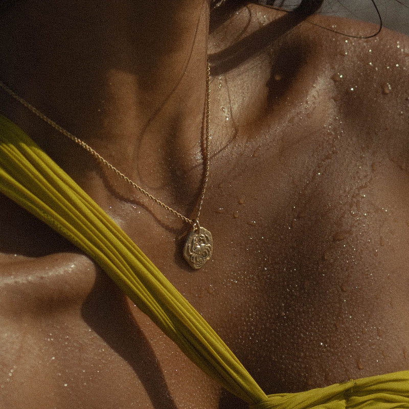 VIRGO ZODIAC MEDALLION