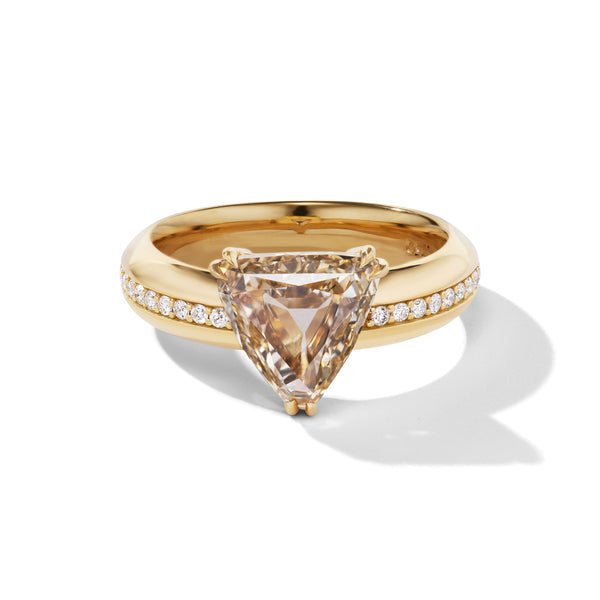 Aziza Engagement Ring, front view