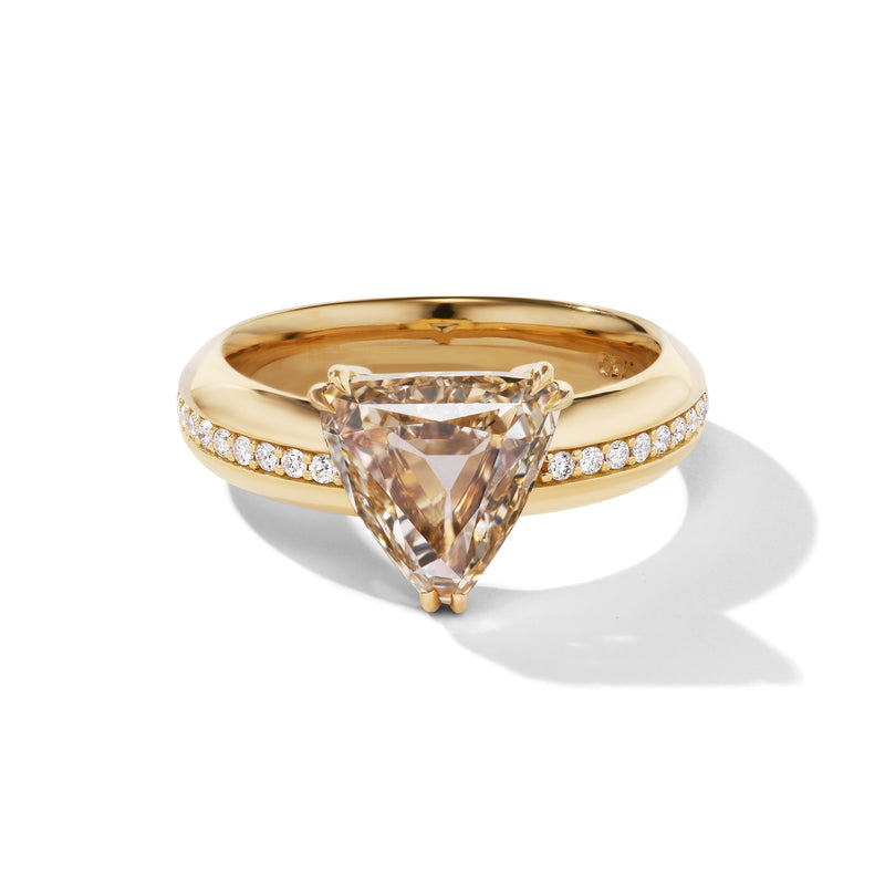 Aziza Engagement Ring, front view