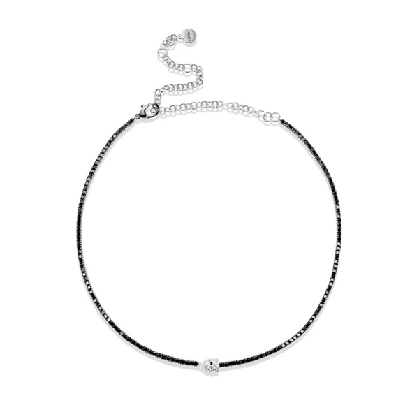 Noir Choker Necklace - Diamond 