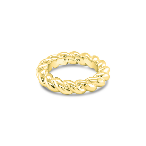 Maha Fearless Twisted Ring