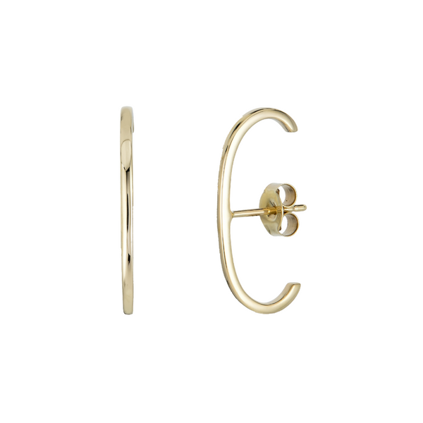 RANI EARRINGS 9KT YELLOW GOLD (single)
